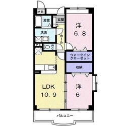 ロベリアの物件間取画像